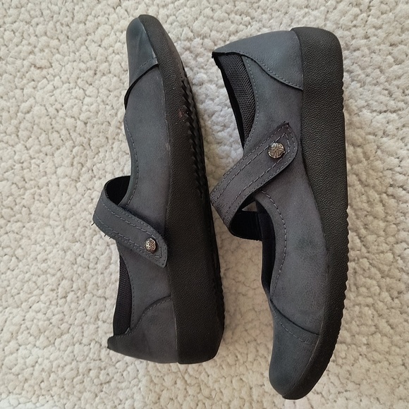 Earth Spirit Shoes Earth Spirit Womens Cloud Ease Gray Comfort Mary